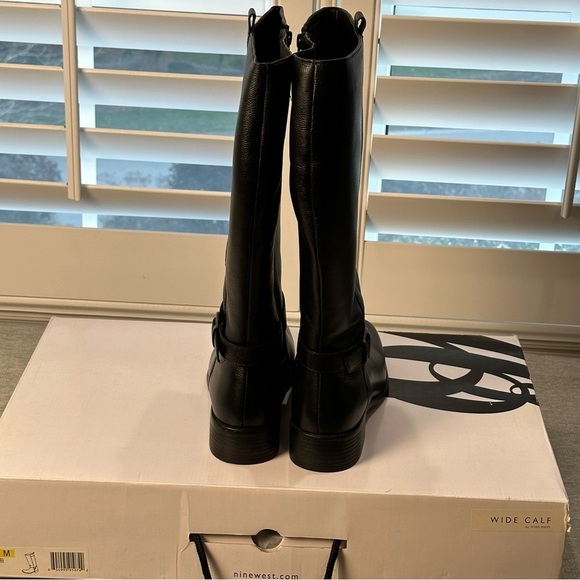 The Donna Tall Wide Calf Leather Boot EUC - Picture 3 of 13